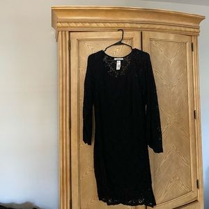 Laundry lace black dress